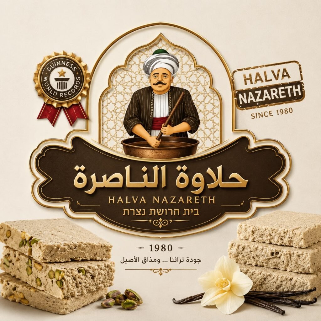 حلاوة الناصرة — مشروع ويب نفّذته BrandUp